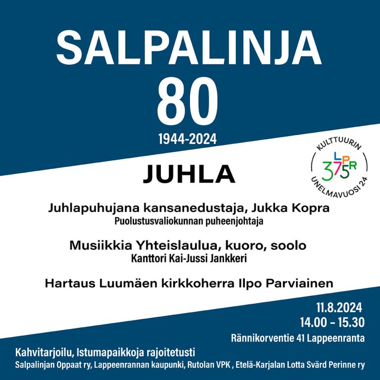 Luolahartaus sunnuntaina 11.8.2024